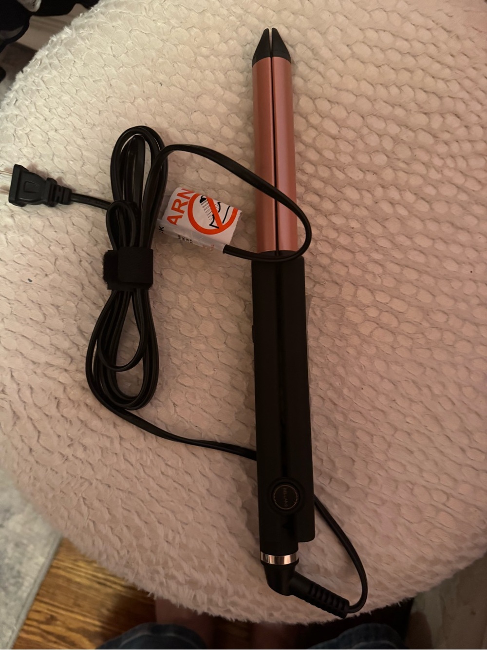 BELLAMI Black Hair Straightener Curling wand